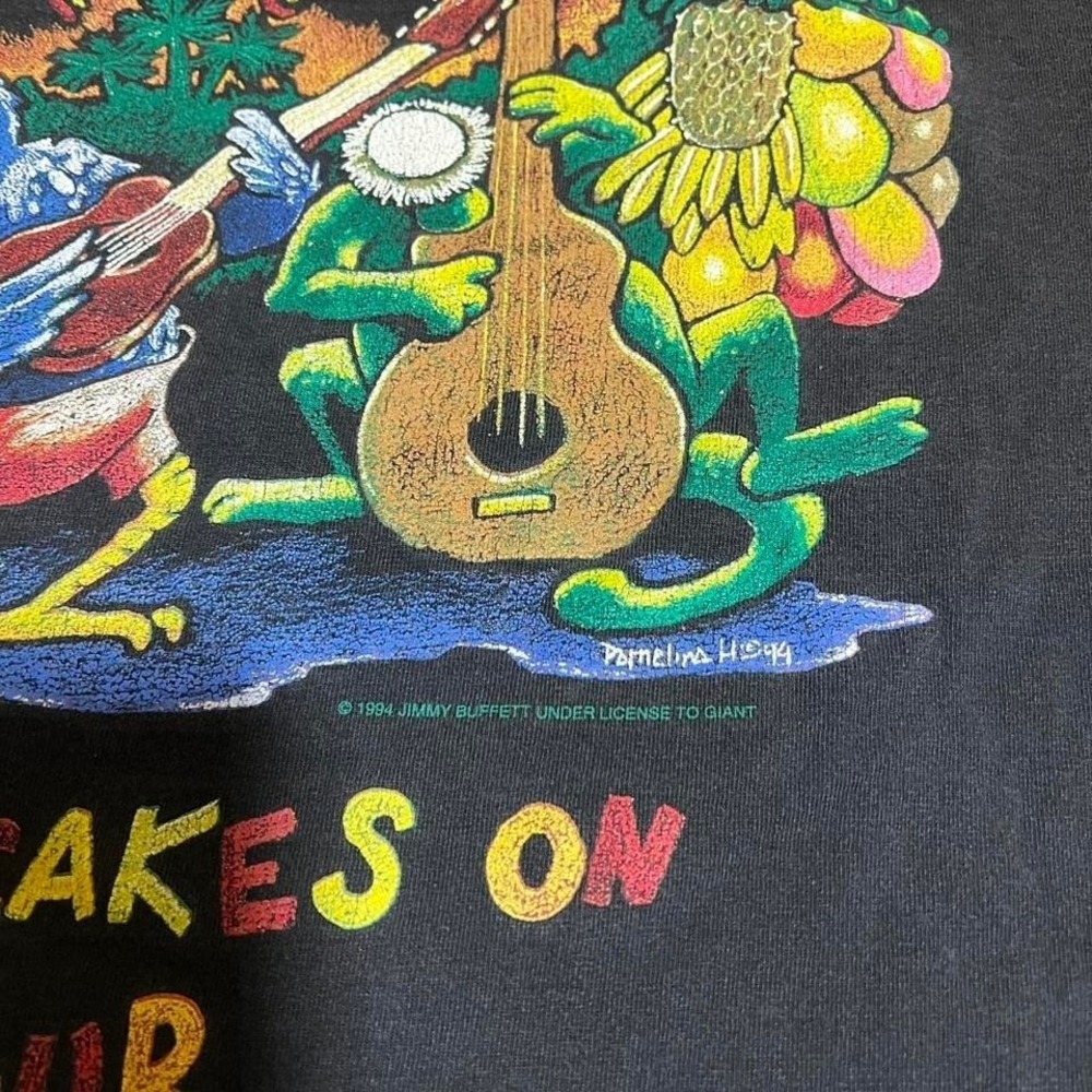 Vintage 1994 jimmy Buffett Fruitcakes on tour tee - Picture 4 of 6